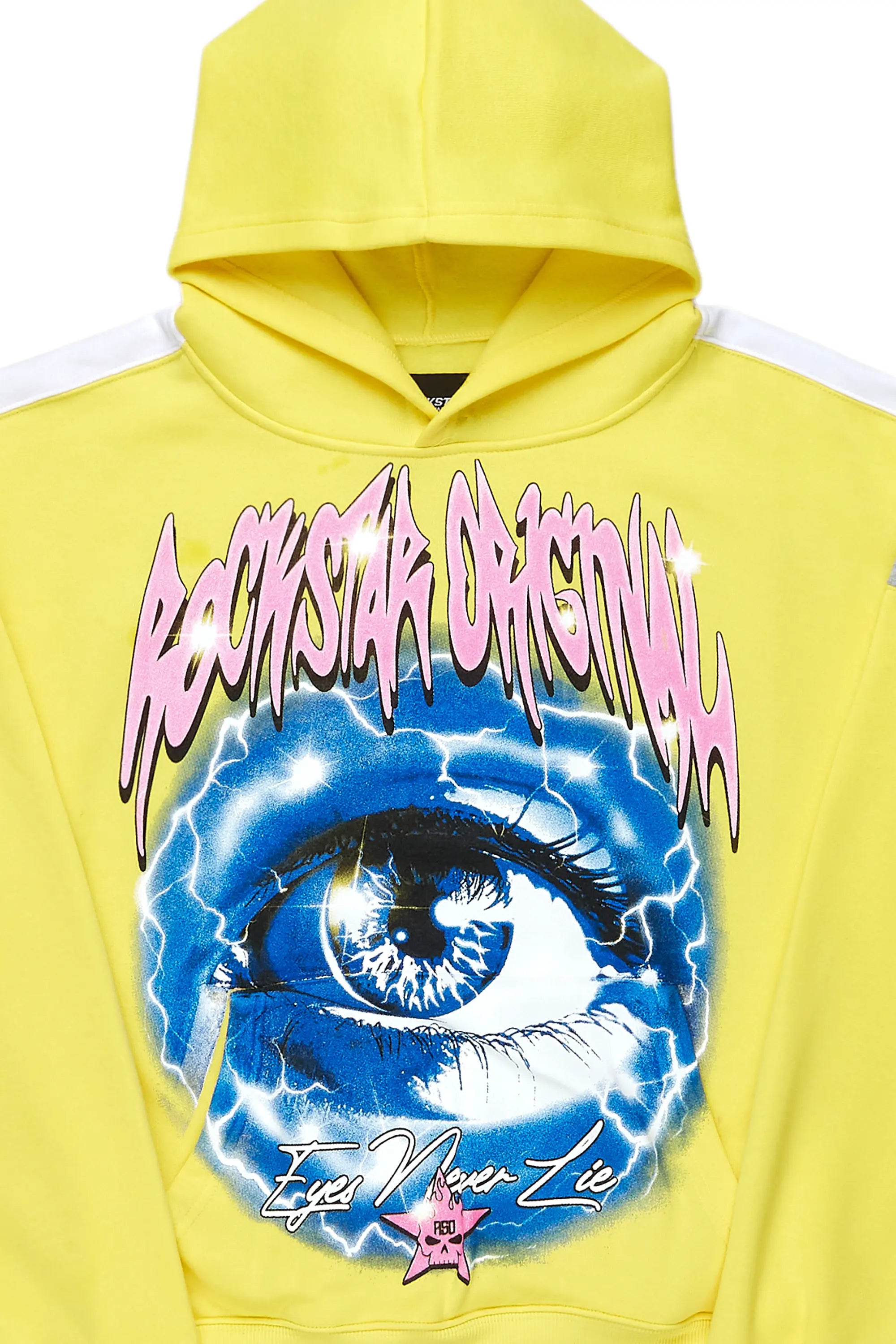 Latrese Yellow Oversized Hoodie